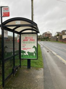 Bude Advertising Shelter 34 Panel 3 Bencoolen Road adjacent Bulleid Way