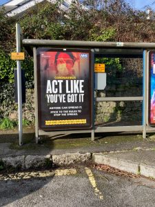 Falmouth Advertising Shelter 38 Panel 1 Woodlane
