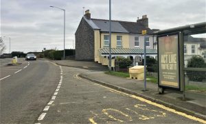 Saltash Advertising Shelter 3 Panel 1 New Road junction Adit Lane