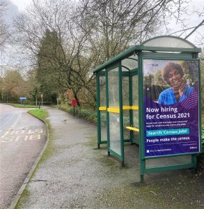 St Austell Advertising Shelter 672 Panel 4 Pentewan Road adjacent Tregorrick Road