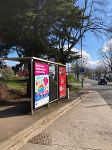 Torquay Advertising Shelter 23 Panel 1 Newton Road opposite 142 adjacent Lidl